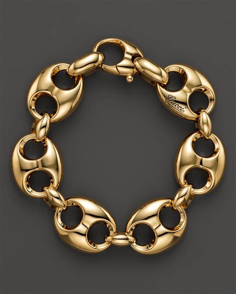 18k gold gucci bracelet|is Gucci jewelry real gold.